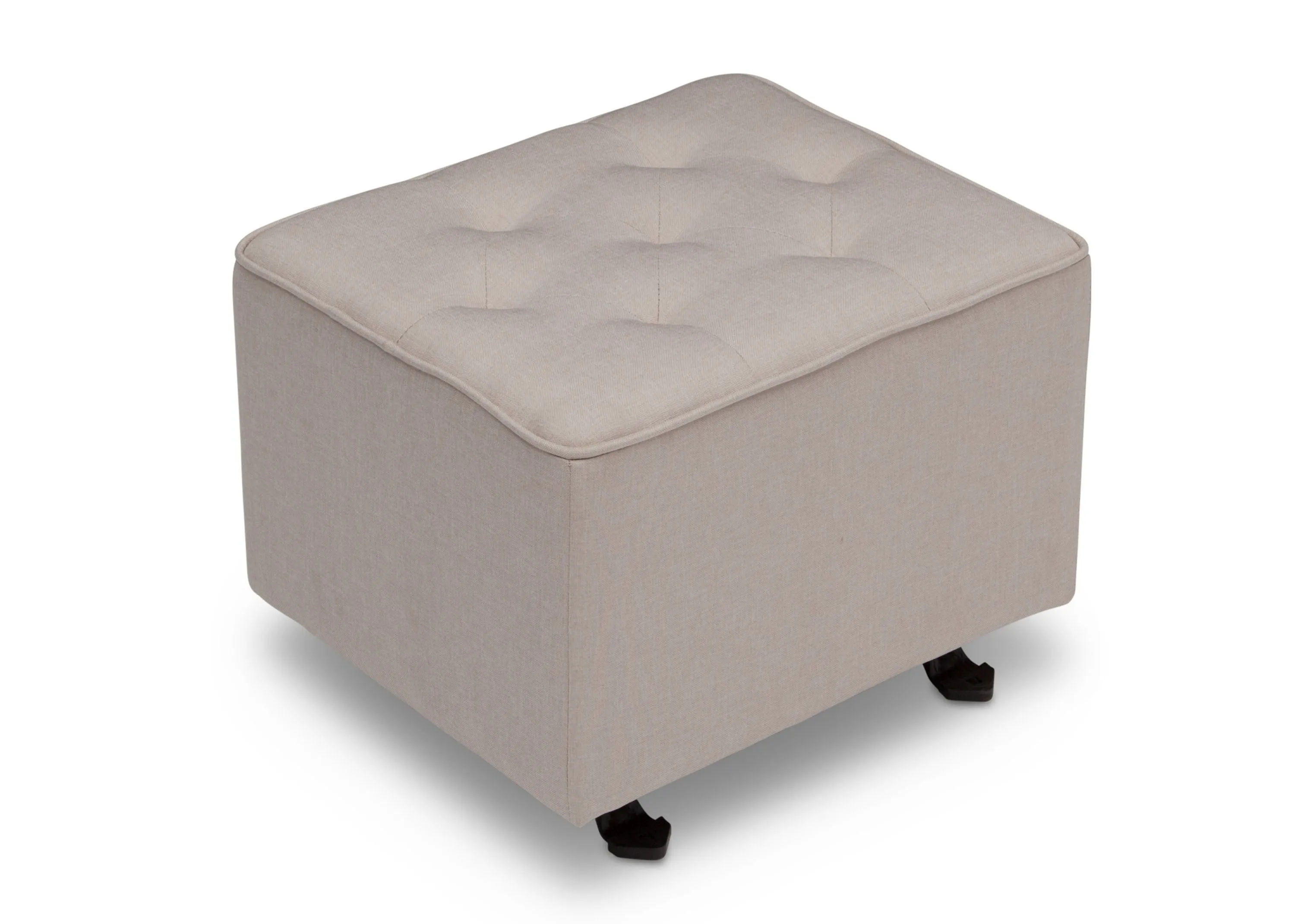 Emma Diamond Tufted Nursery Gliding Ottoman