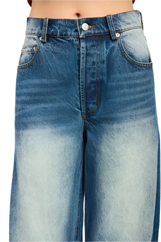 Emory Park MEDIUM WASH HORSESHOW JEANS