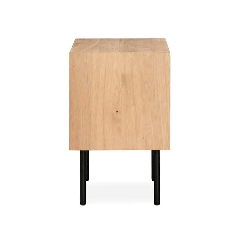 Essence Bedside Table - Oak