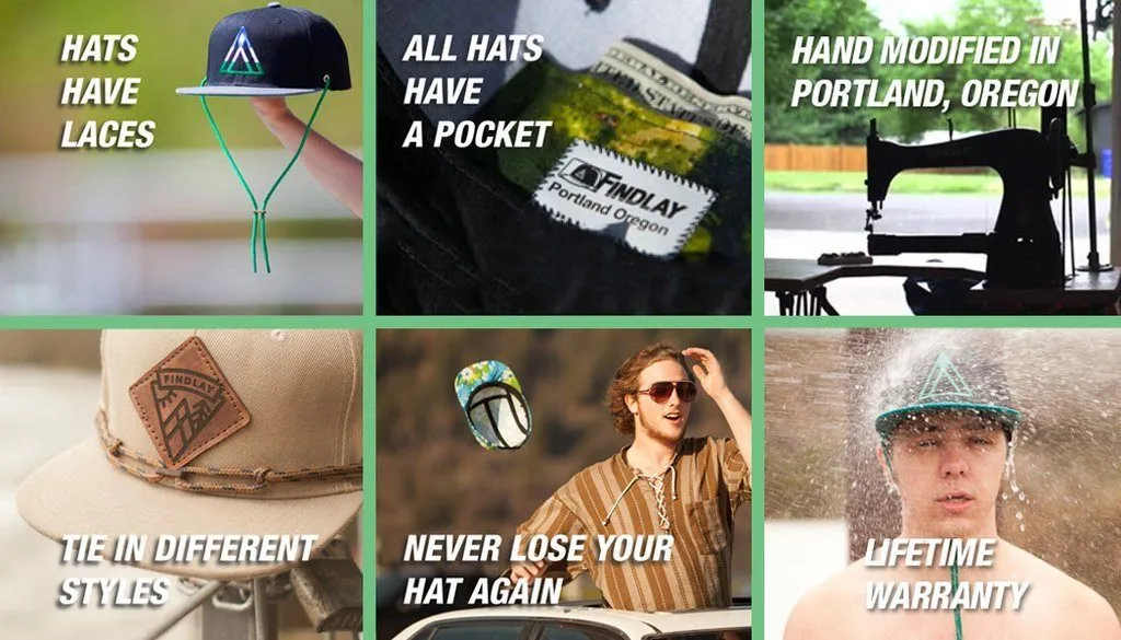 Fitted Mystery Hat - Small- Large Sizes