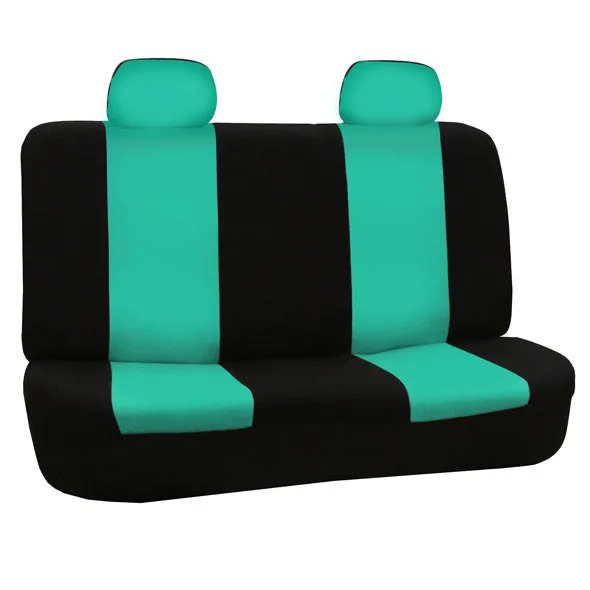 Flat Cloth Seat Covers - Full Set Mint
