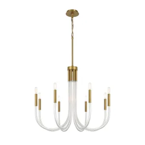 Grace Chandelier - Aged Brass