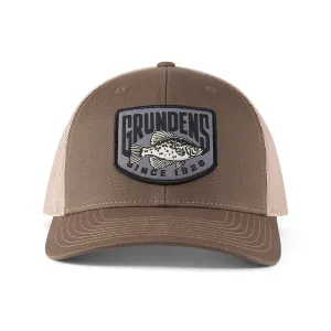 Grundens Crappie Patch Trucker Hat