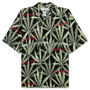 High Times S/S Hawaiian Shirt Type-1 - Black
