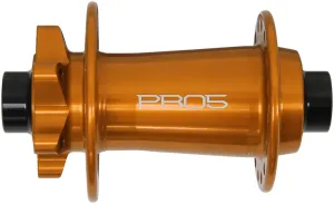 Hope Pro 5 Front Hub - 15 x 110mm 6-Bolt Orange 28H