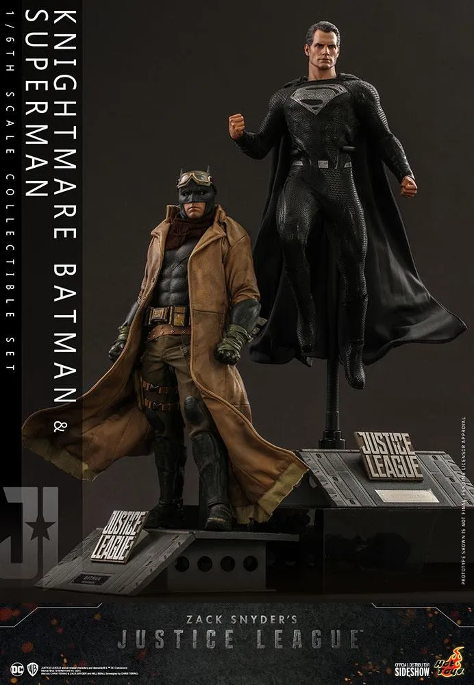 Hot Toys Movie Masterpiece 1/6 Scale Figure - Zack Snyder's Justice League - Knightmare Batman and Superman