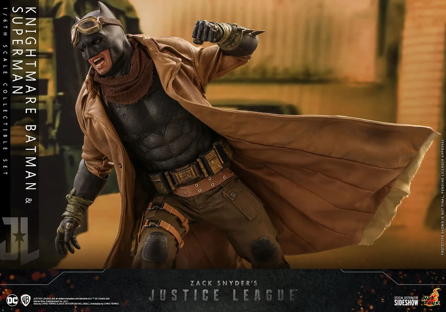 Hot Toys Movie Masterpiece 1/6 Scale Figure - Zack Snyder's Justice League - Knightmare Batman and Superman