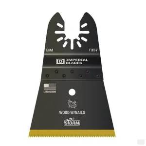 Imperial Blades One Fit 2-1/2in Storm Titanium Wood and Nails Blade - 1PC [IBOAT337-1]