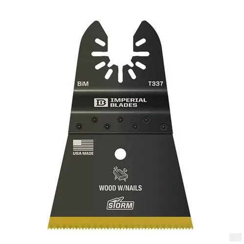 Imperial Blades One Fit 2-1/2in Storm Titanium Wood and Nails Blade - 1PC [IBOAT337-1]
