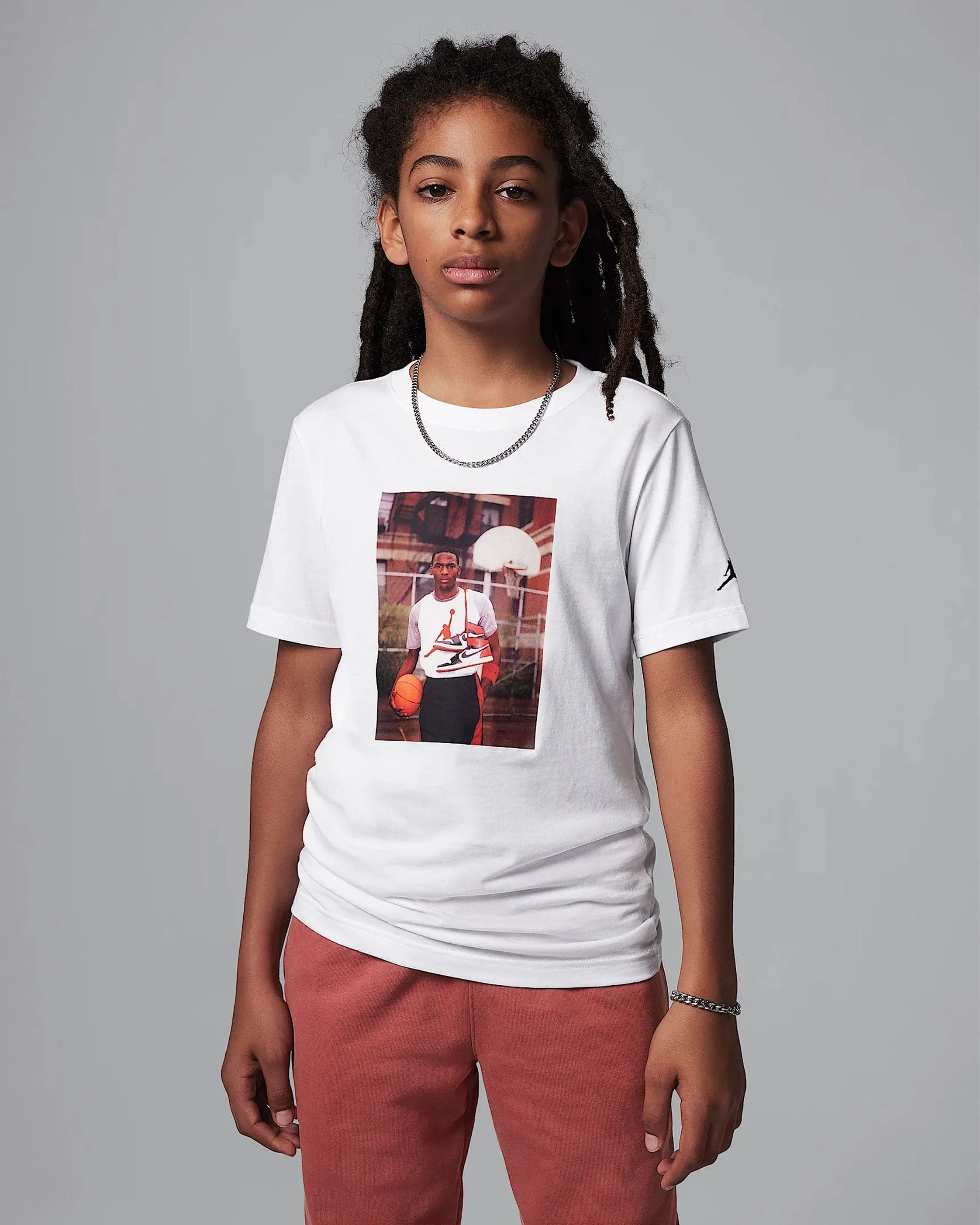 Jordan Photo Tee Grade-School