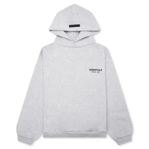 Kid's Fleece Hoodie - Light Heather Gray