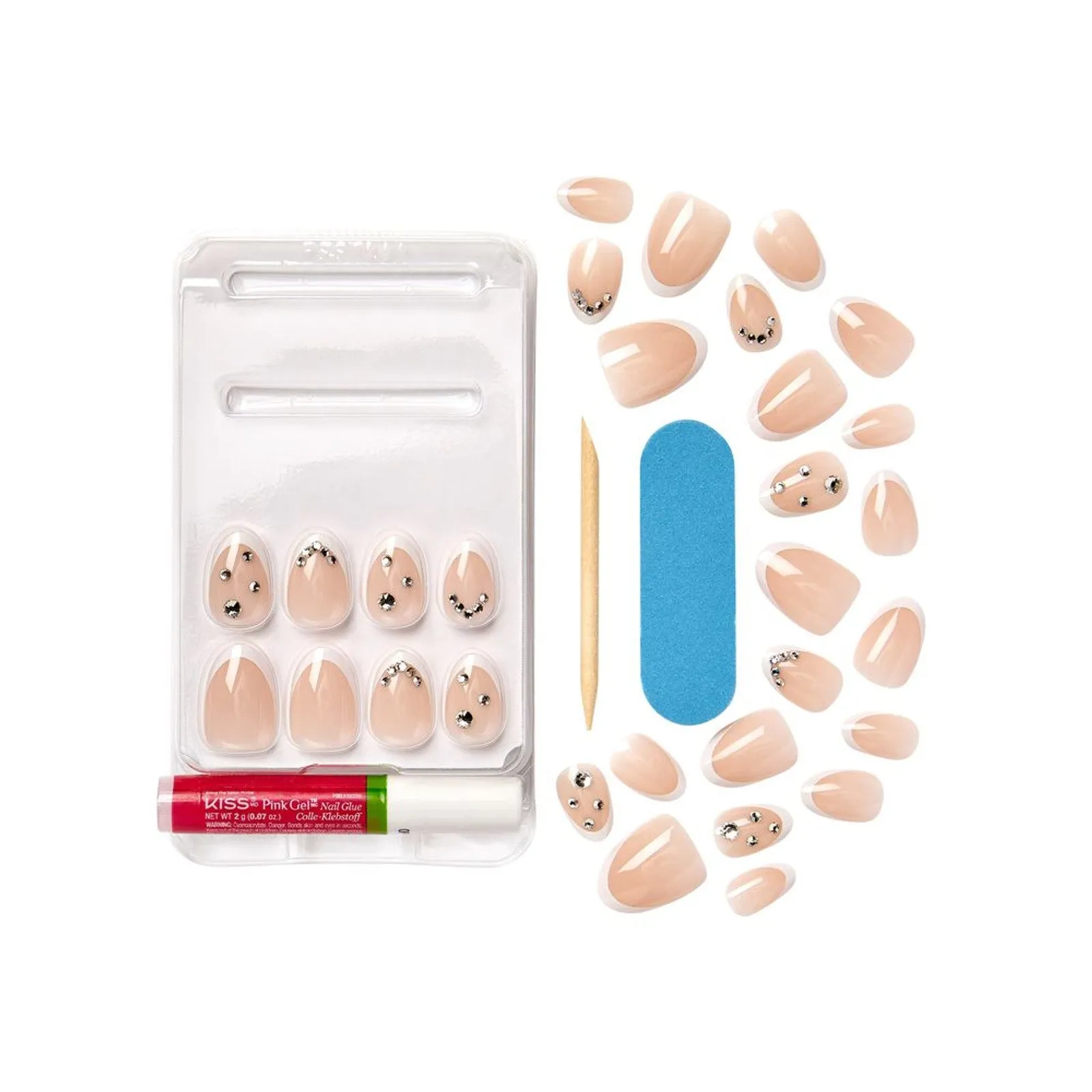 Kiss Classy Premium Trendy Shape & Style Nails [CSP11]