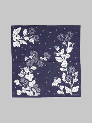 Kobashi Studio Modern Classic Kikumon Bandana Navy