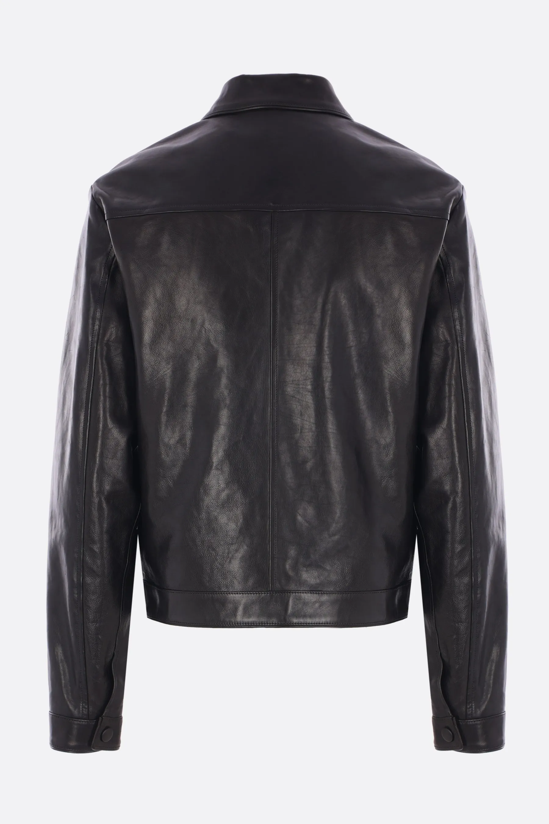 leather jacket with studs