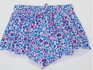Leopard Chic Butterfly Flowy Shorts