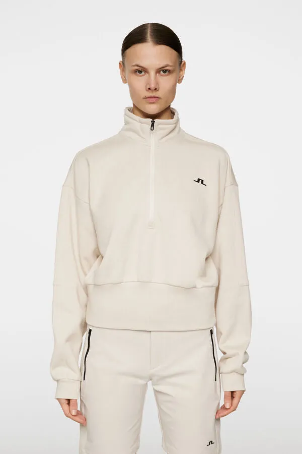 Lucia Zip Mock Neck