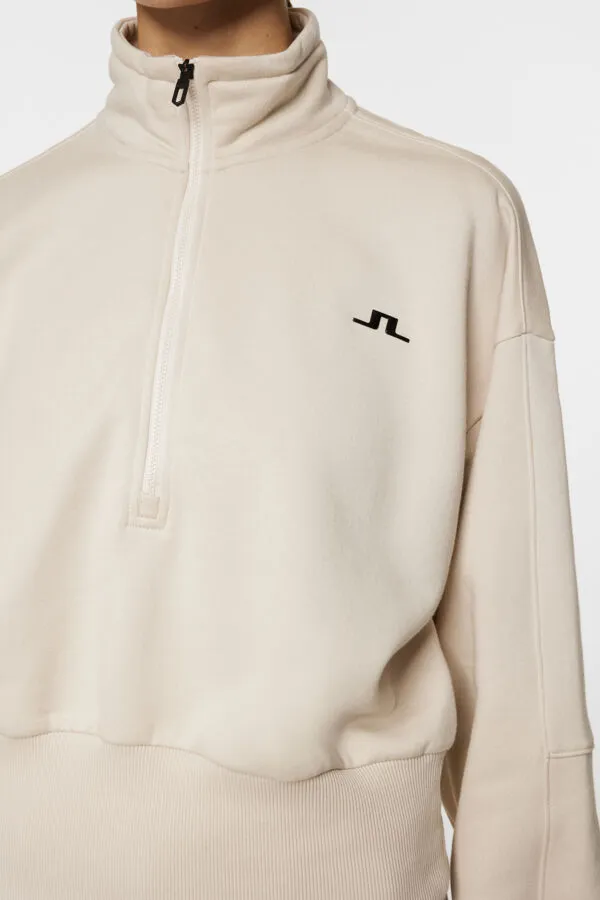Lucia Zip Mock Neck