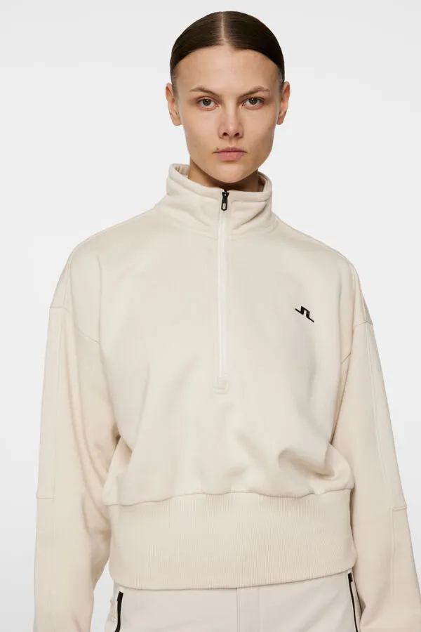 Lucia Zip Mock Neck