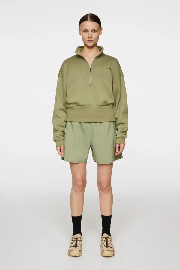 Lucia Zip Mock Neck