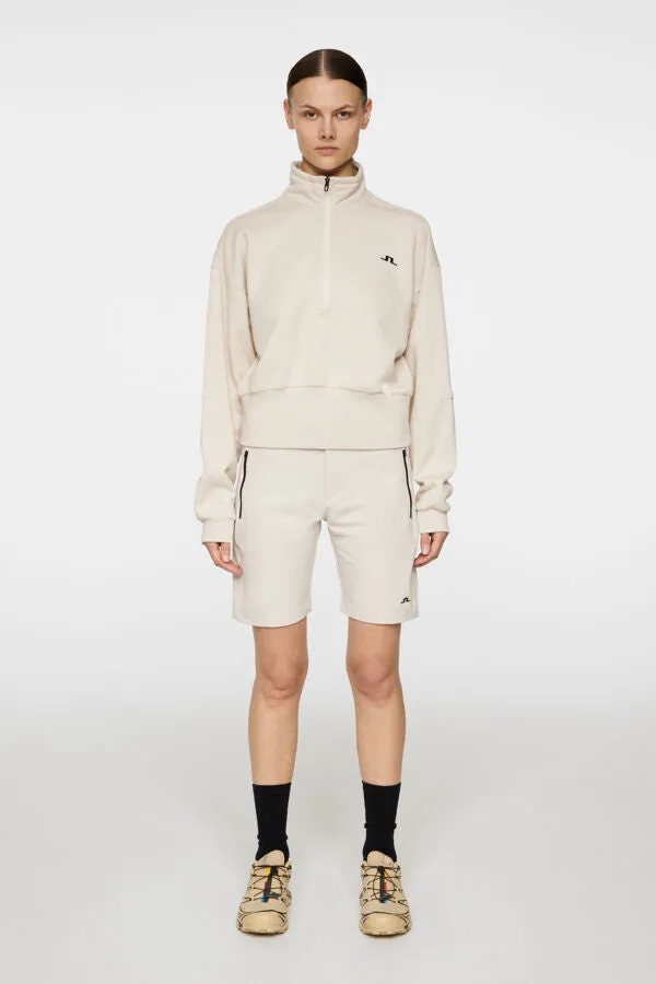 Lucia Zip Mock Neck