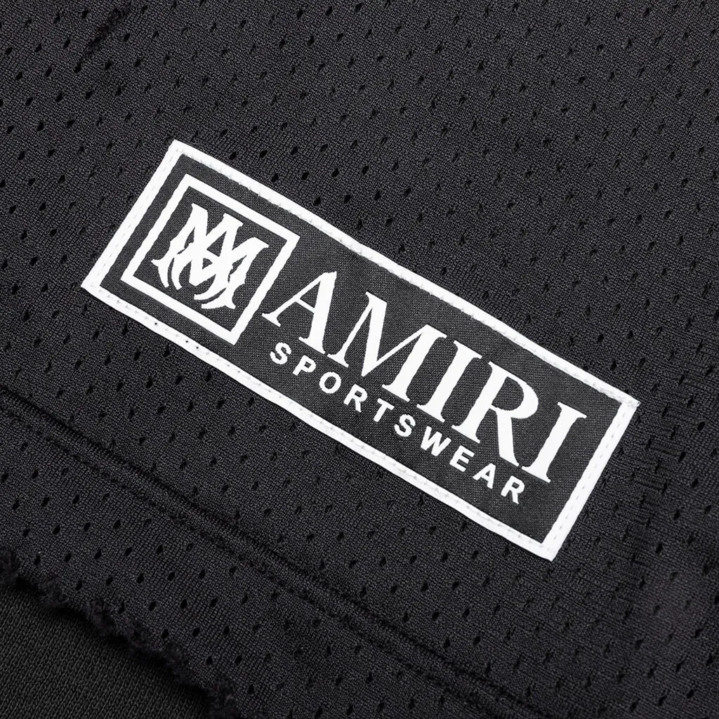 MA Star Mesh Hoodie - Black