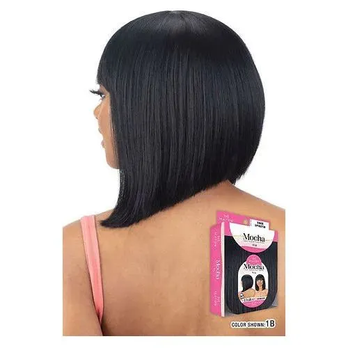 Mayde Beauty Mocha 100% Human Hair Blend Full Wig - Dulce