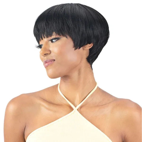 Mayde Beauty Mocha Series 100% Human Hair Blend Pixie Style Wig - Bonbon