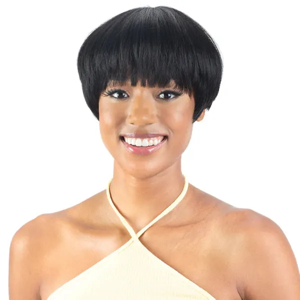 Mayde Beauty Mocha Series 100% Human Hair Blend Pixie Style Wig - Bonbon
