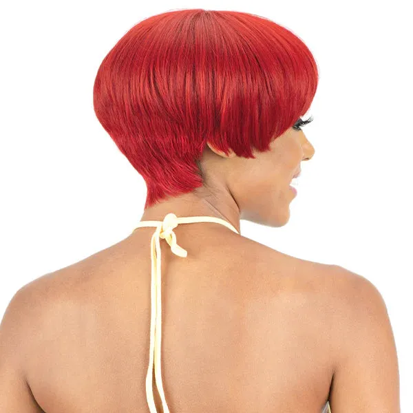 Mayde Beauty Mocha Series 100% Human Hair Blend Pixie Style Wig - Bonbon