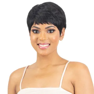 Mayde Beauty Mocha Series 100% Human Hair Blend Pixie Style Wig - Devotion