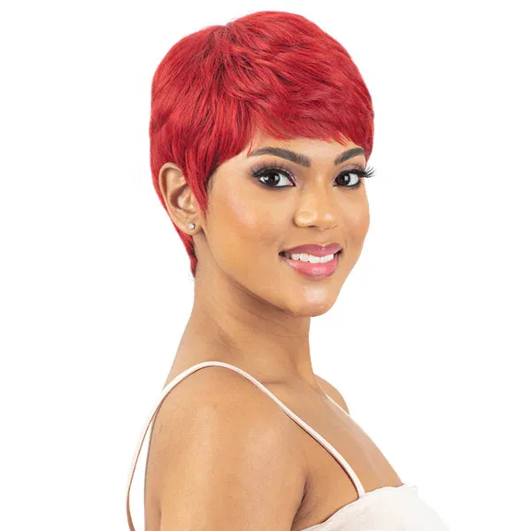 Mayde Beauty Mocha Series 100% Human Hair Blend Pixie Style Wig - Devotion