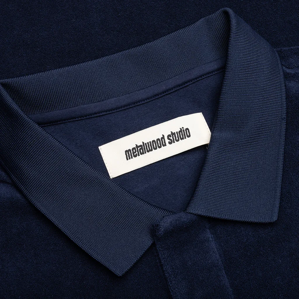 Medieval Terry Polo - Navy