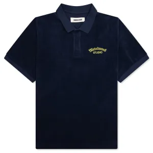 Medieval Terry Polo - Navy