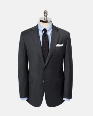 MEDIUM GREY SOLID 120s WOOL SUIT