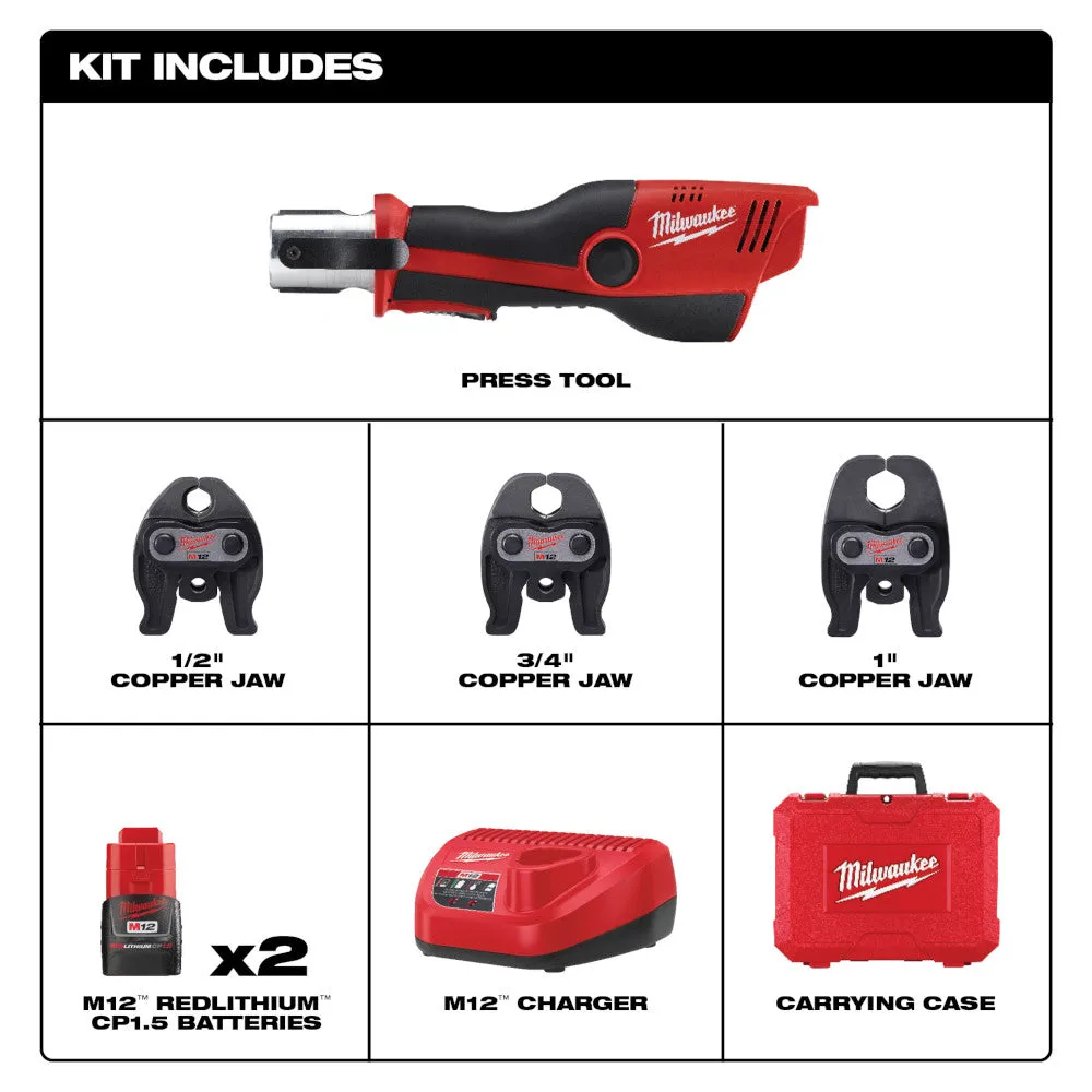 Milwaukee 2473-22 - M12™ Press Tool
