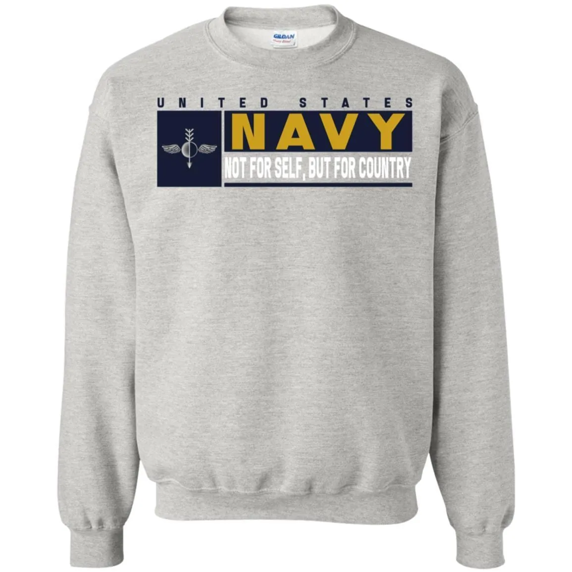 Navy Aerographers Mate Navy AG- Not for self Long Sleeve - Pullover Hoodie