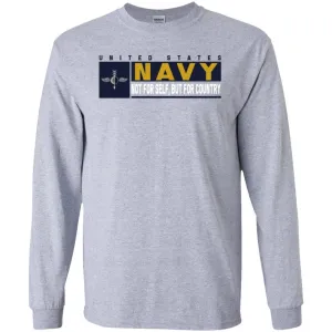 Navy Aerographers Mate Navy AG- Not for self Long Sleeve - Pullover Hoodie