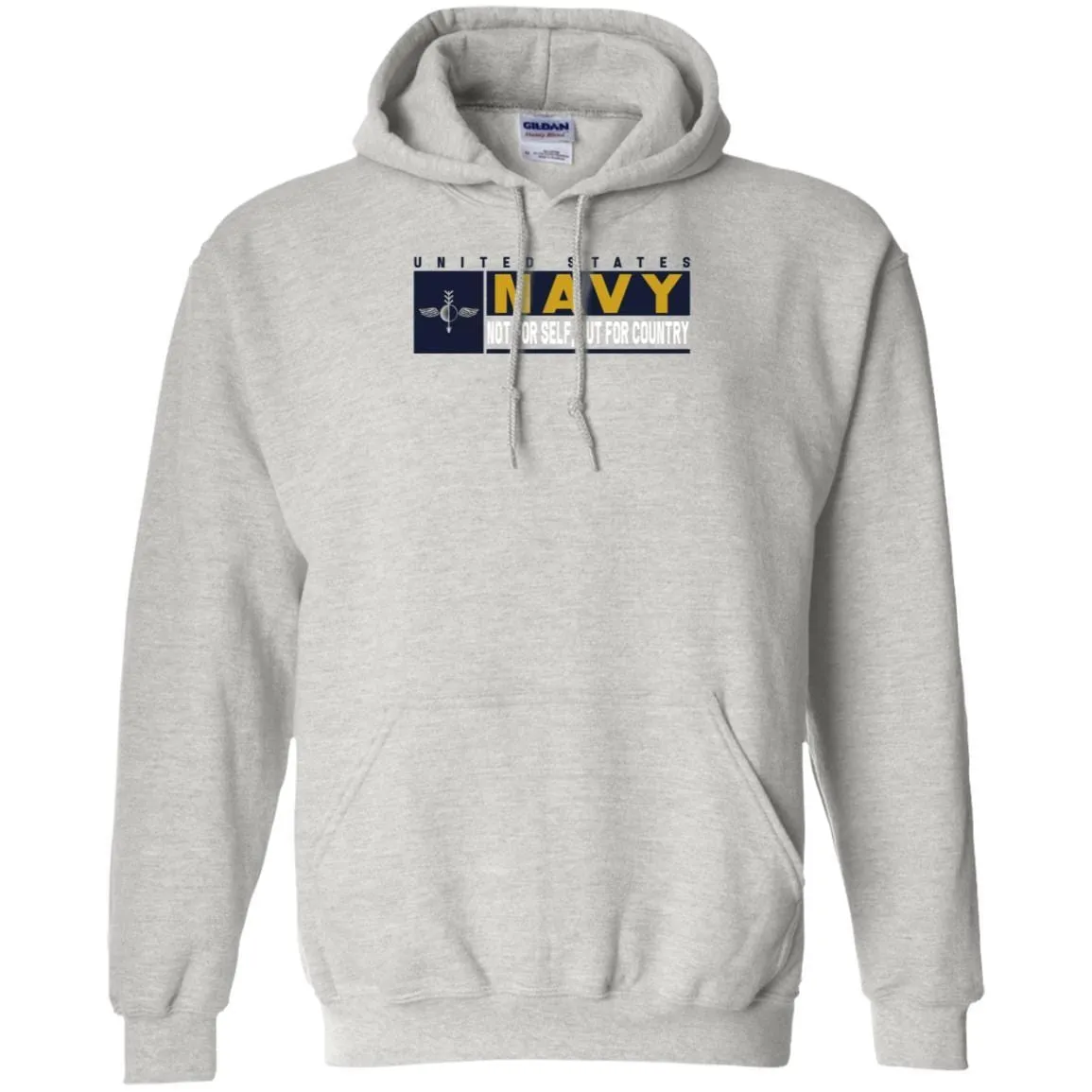 Navy Aerographers Mate Navy AG- Not for self Long Sleeve - Pullover Hoodie