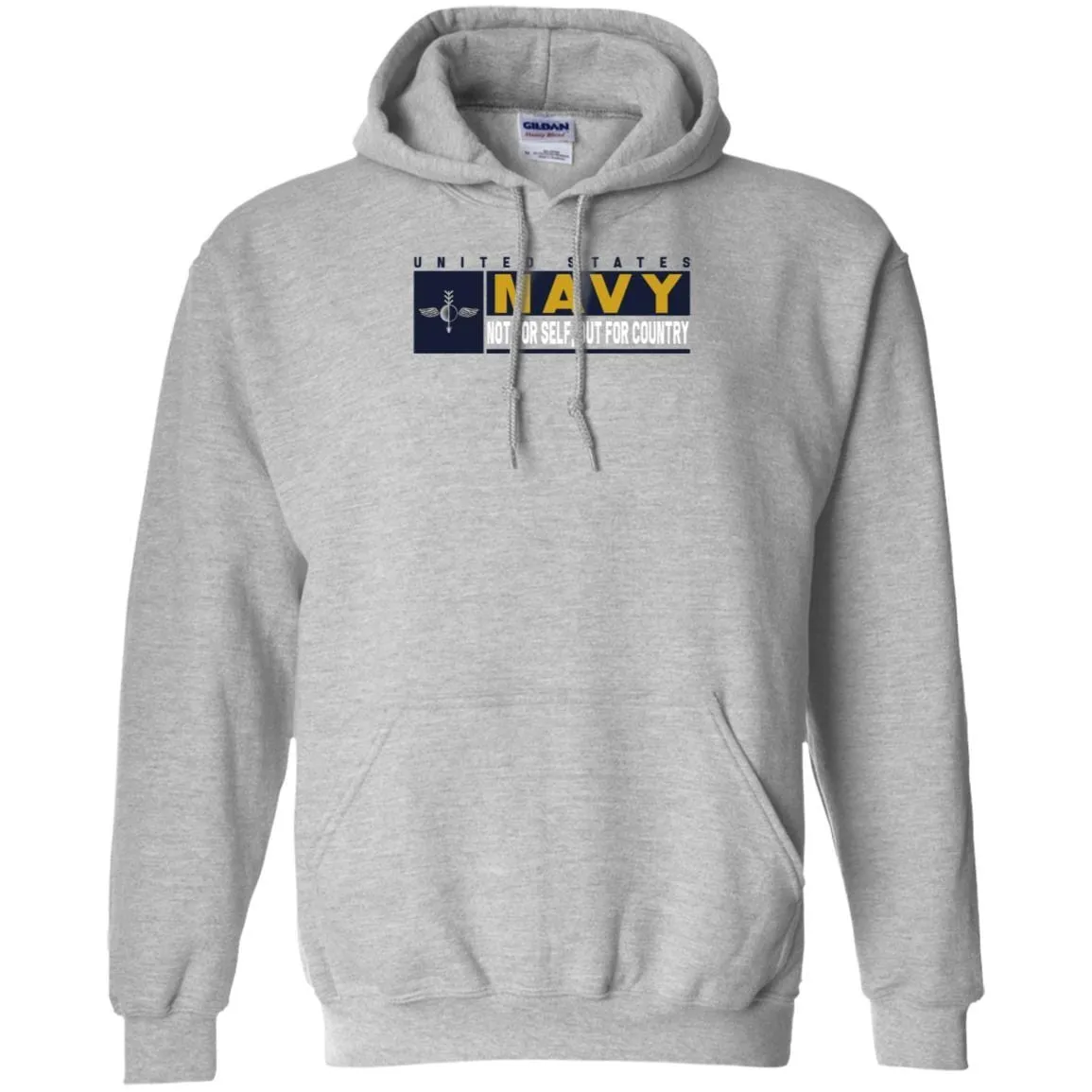 Navy Aerographers Mate Navy AG- Not for self Long Sleeve - Pullover Hoodie