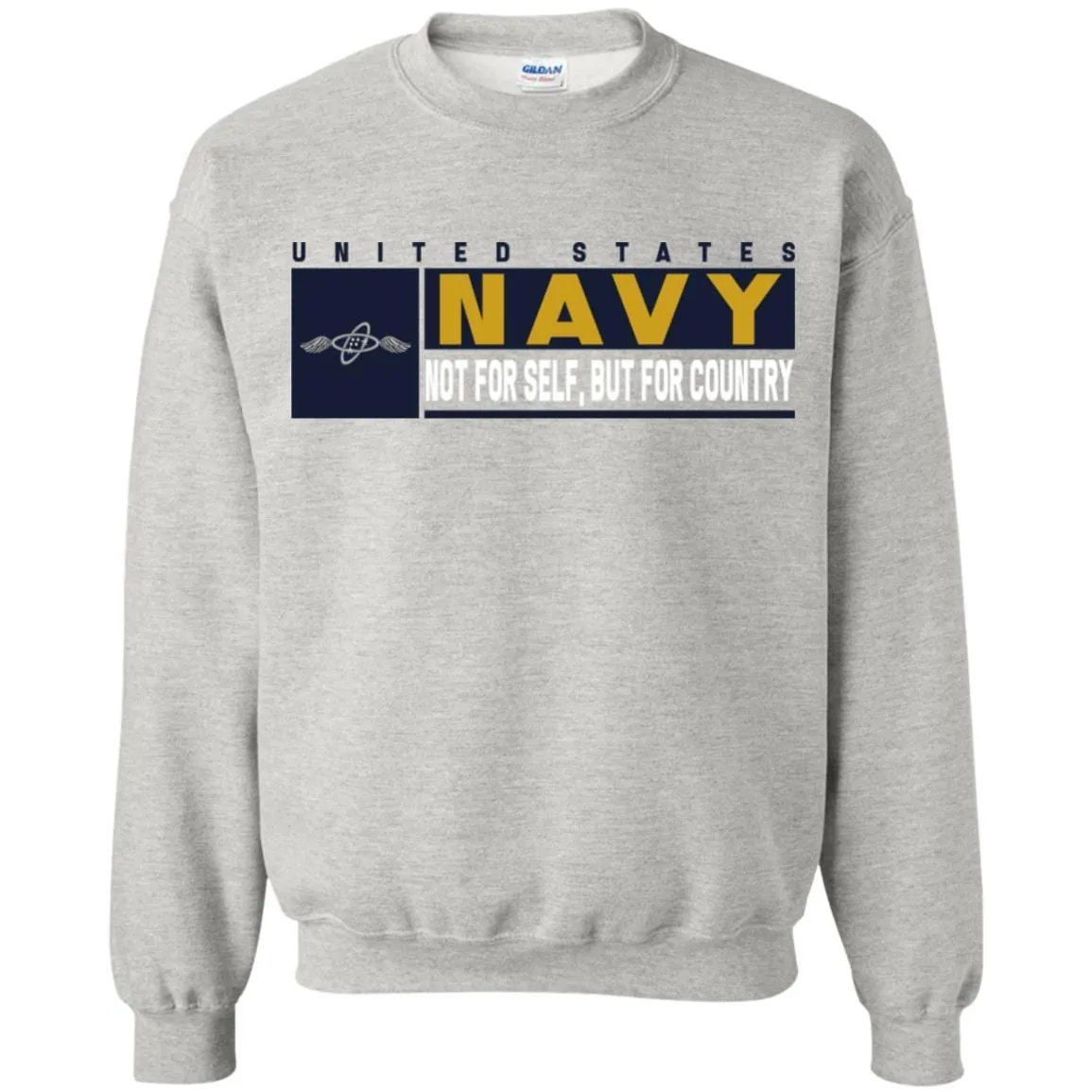 Navy Aviation Electronics Technician Navy AT- Not for self Long Sleeve - Pullover Hoodie