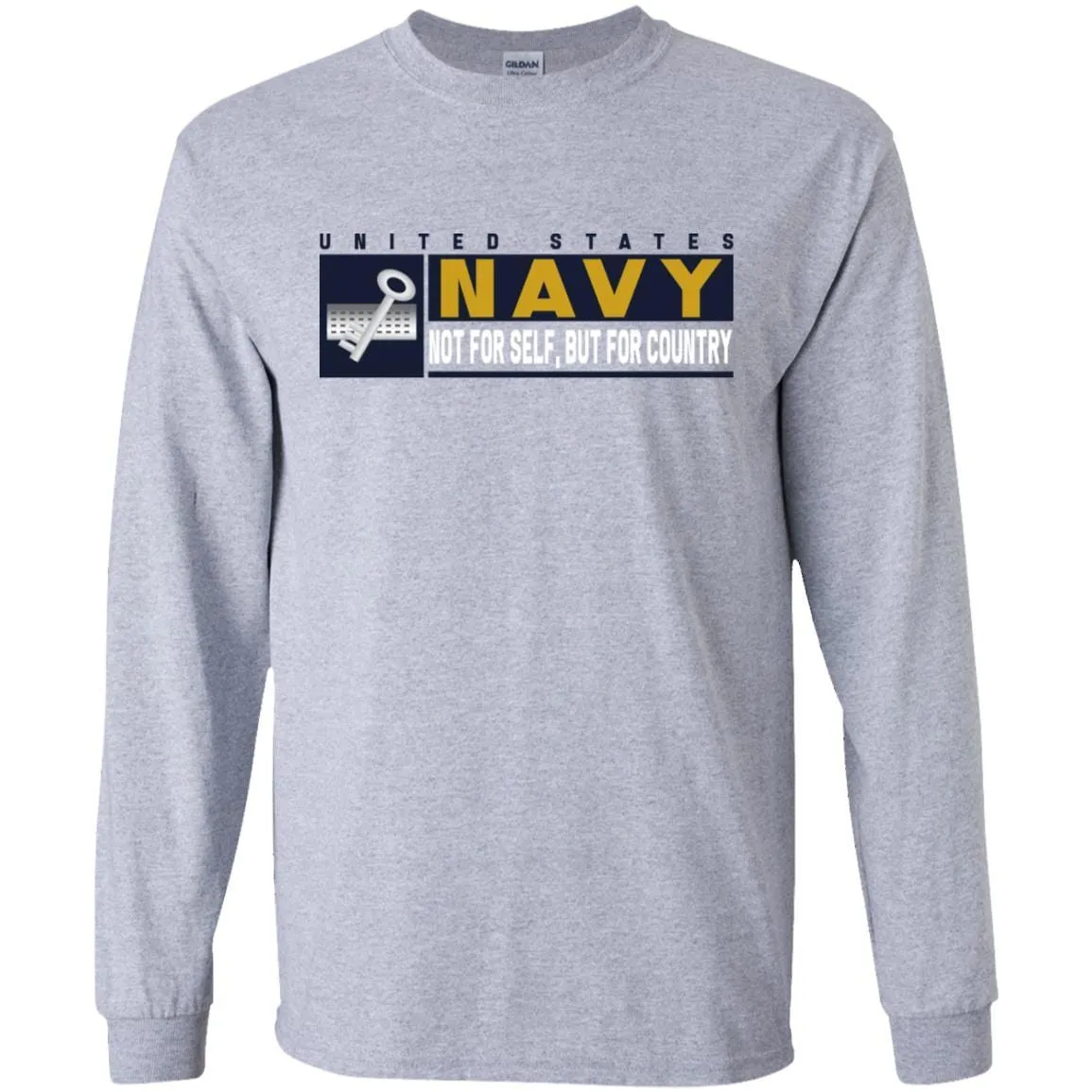 Navy Disbursing Clerk Navy DK- Not for self Long Sleeve - Pullover Hoodie