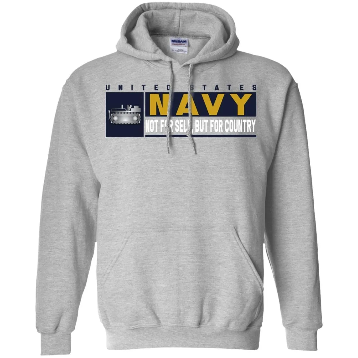Navy Equipment Operator Navy EO- Not for self Long Sleeve - Pullover Hoodie