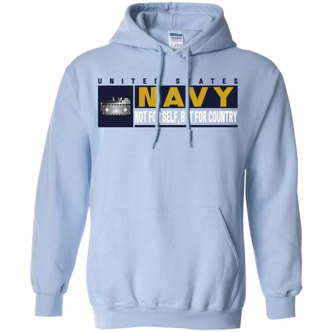 Navy Equipment Operator Navy EO- Not for self Long Sleeve - Pullover Hoodie
