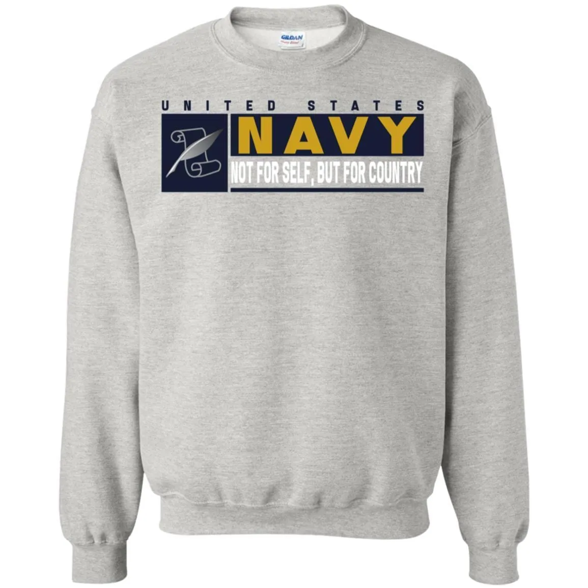 Navy Journalist Navy JO- Not for self Long Sleeve - Pullover Hoodie