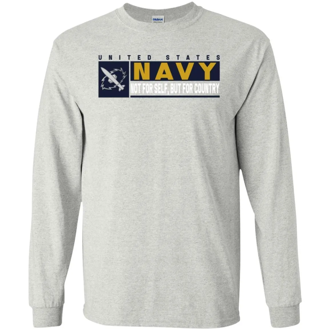 Navy Missile Technician Navy MT- Not for self Long Sleeve - Pullover Hoodie