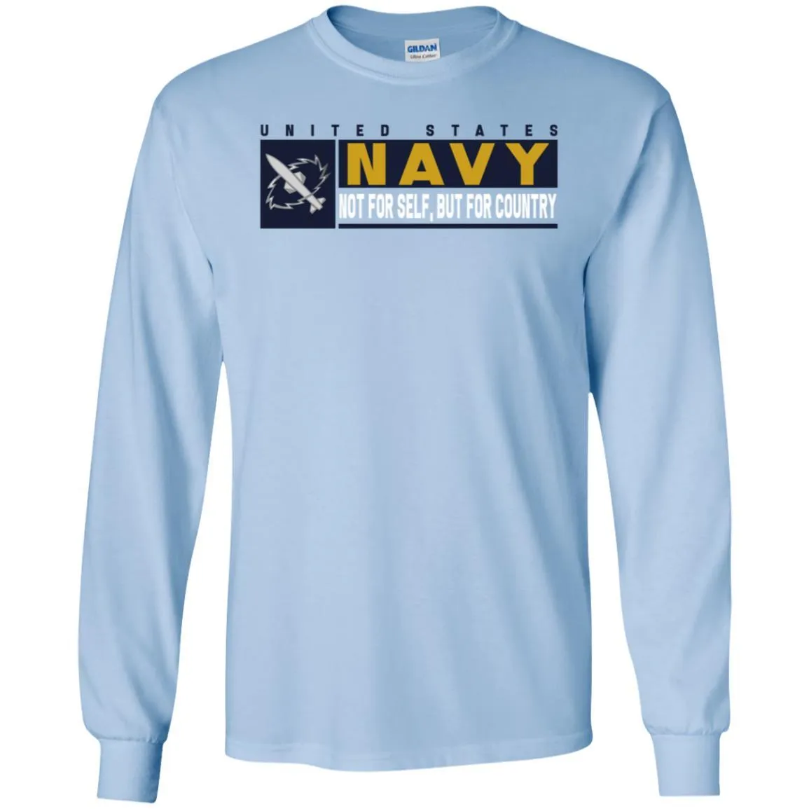Navy Missile Technician Navy MT- Not for self Long Sleeve - Pullover Hoodie