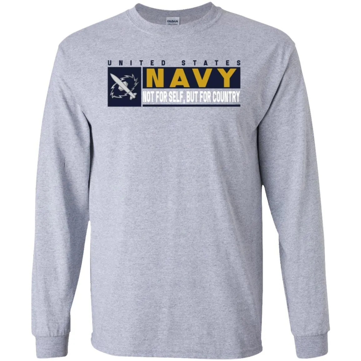 Navy Missile Technician Navy MT- Not for self Long Sleeve - Pullover Hoodie