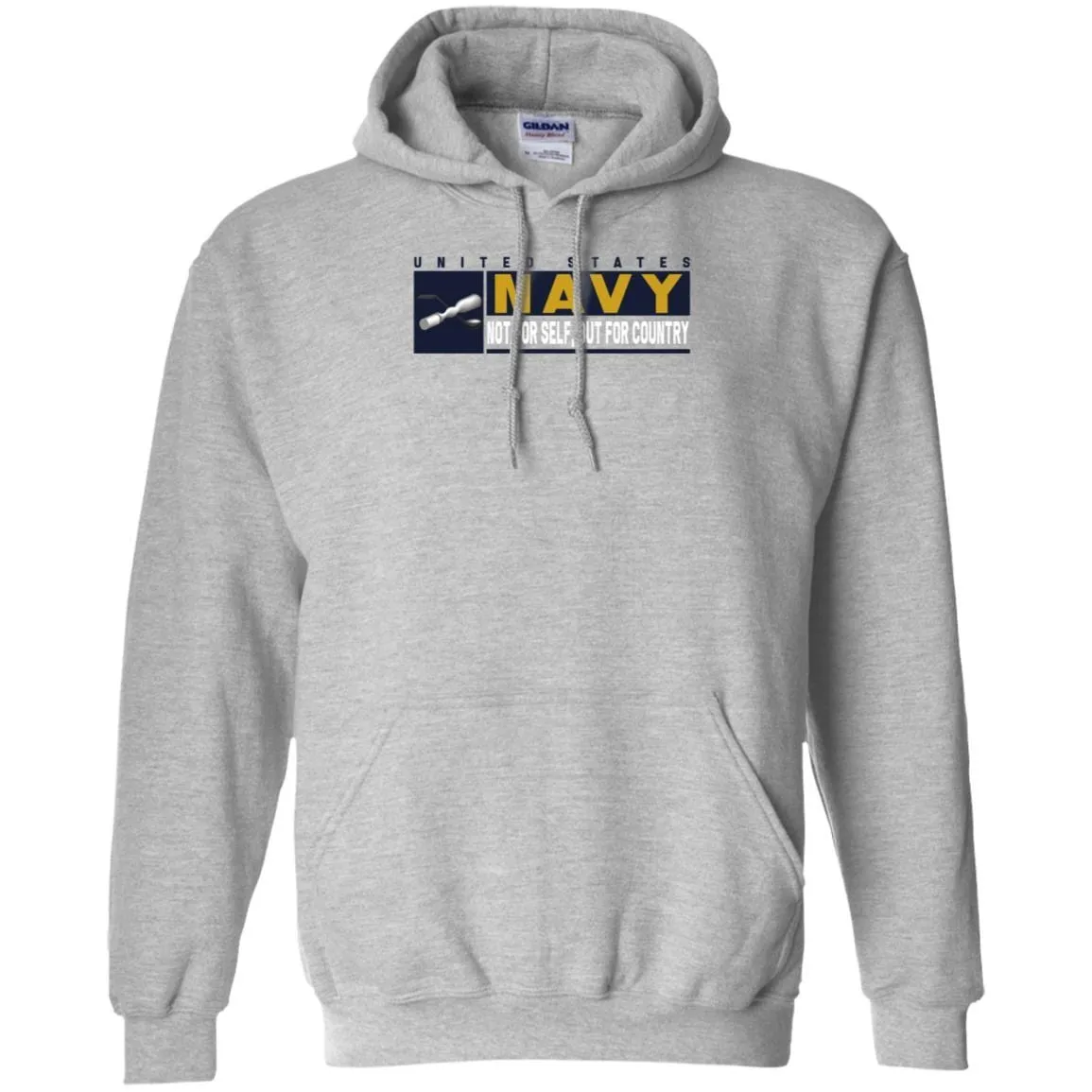 Navy Molder Navy ML- Not for self Long Sleeve - Pullover Hoodie