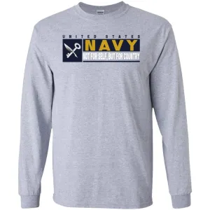 Navy Ship's Serviceman Navy SH- Not for self Long Sleeve - Pullover Hoodie