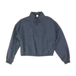 Navy Solid 1/4 Zip Pullover